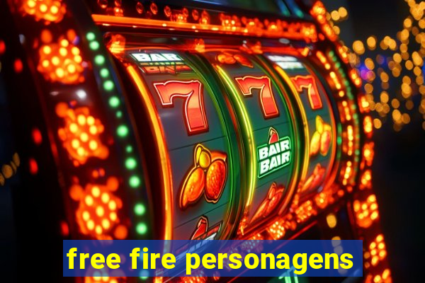 free fire personagens