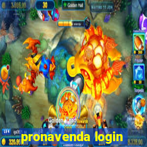 pronavenda login