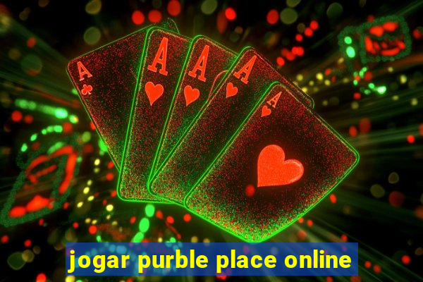 jogar purble place online