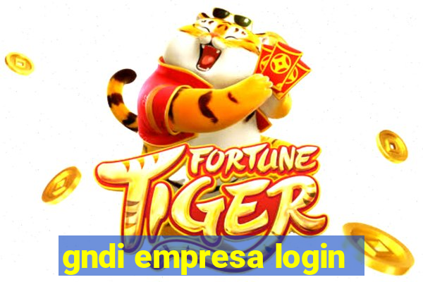 gndi empresa login