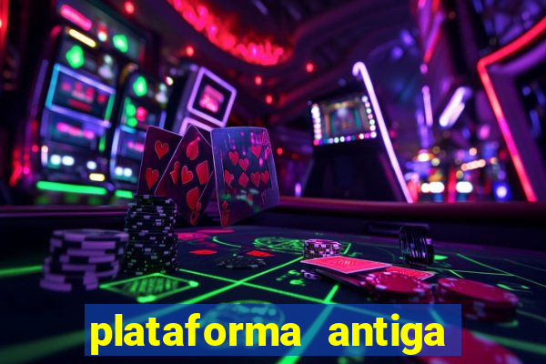 plataforma antiga do tigre