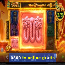 0800 tv online grátis