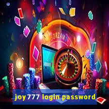 joy777 login password