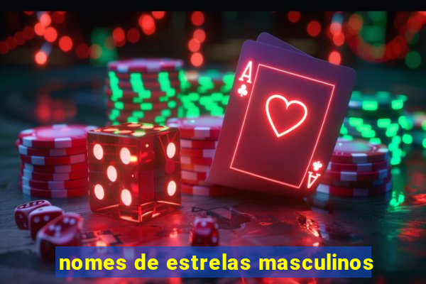 nomes de estrelas masculinos