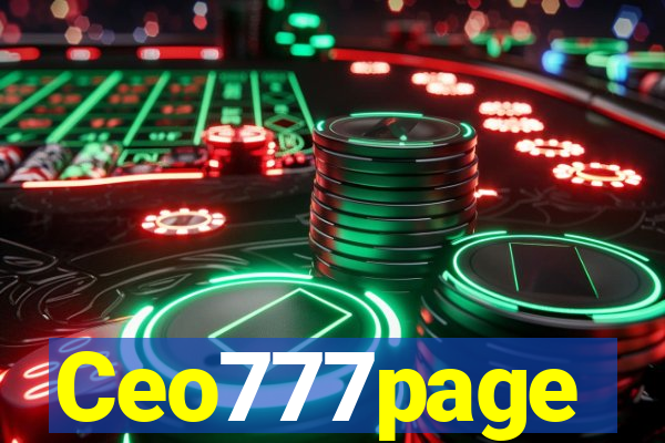 Ceo777page