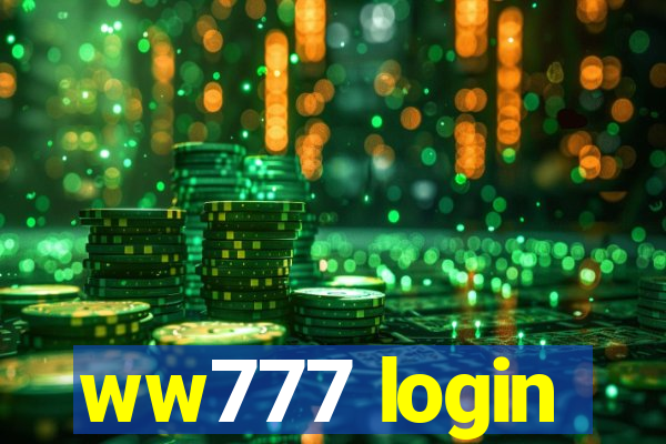 ww777 login