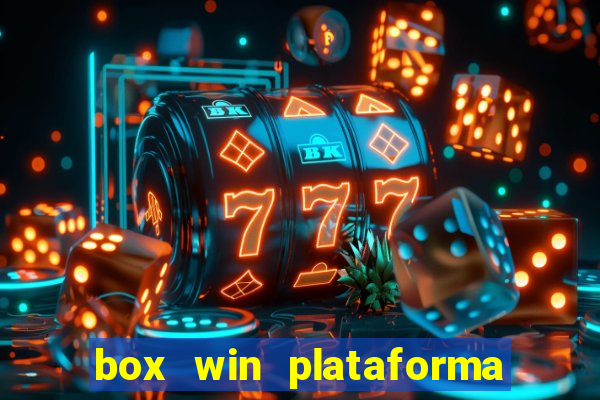 box win plataforma de jogos