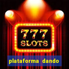 plataforma dando bonus de cadastro