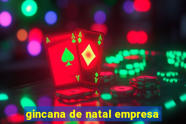 gincana de natal empresa