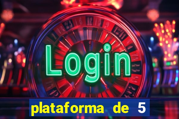 plataforma de 5 reais jogo do tigre