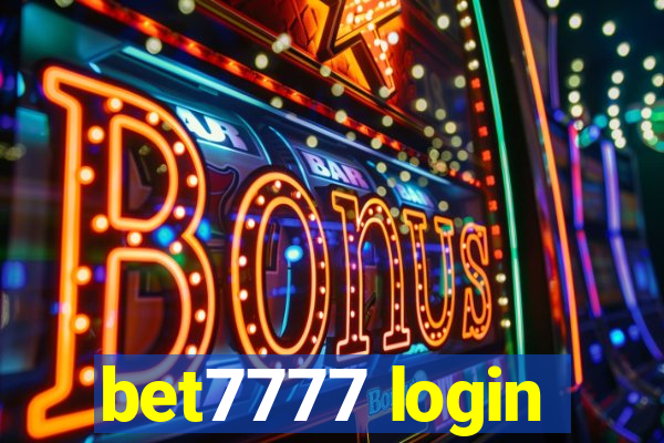 bet7777 login