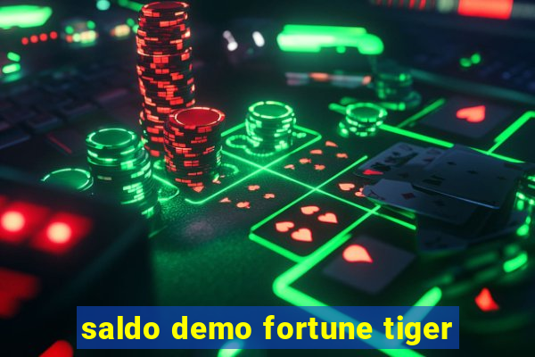 saldo demo fortune tiger